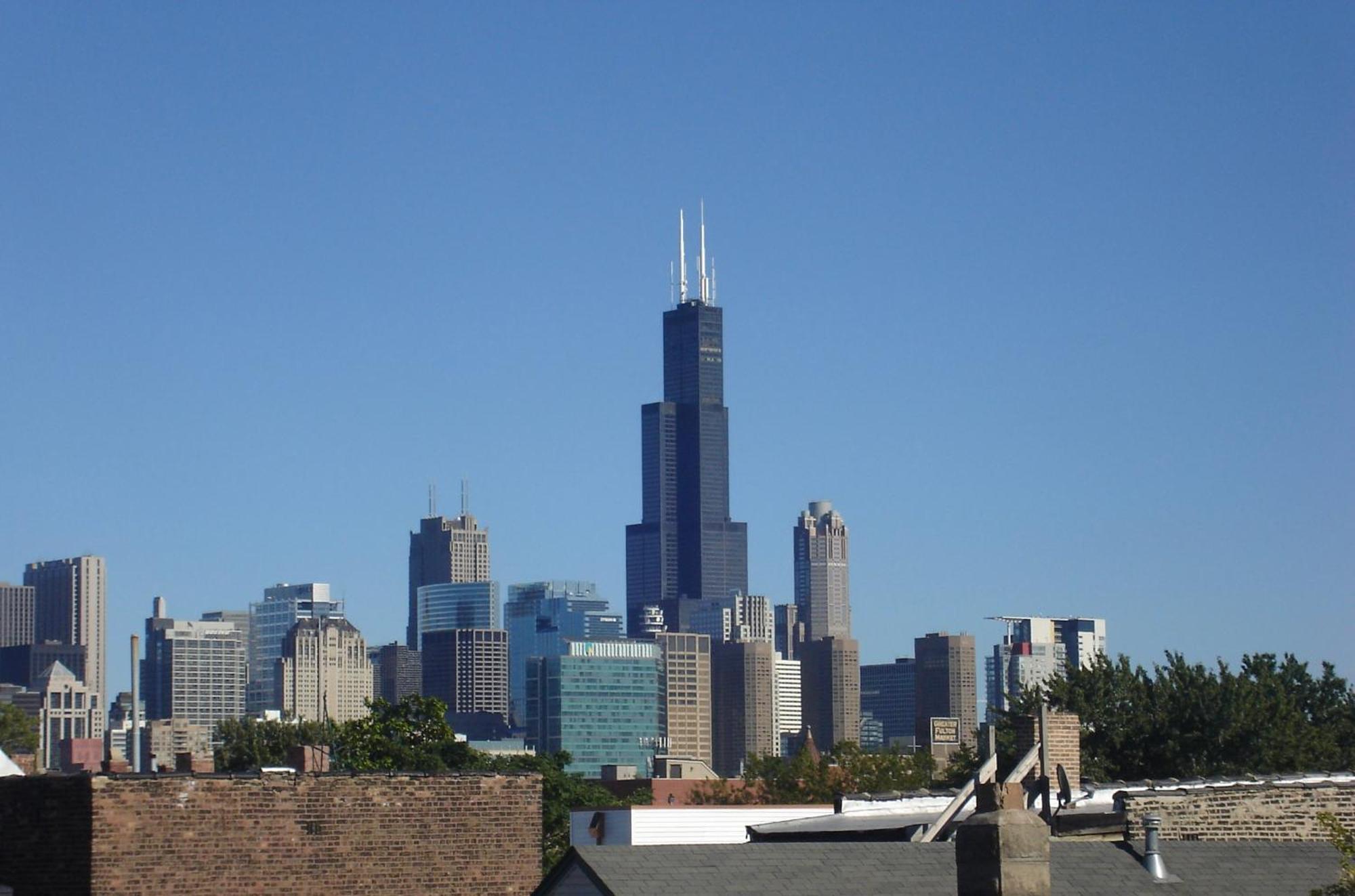 Superior Apartment Chicago Bagian luar foto